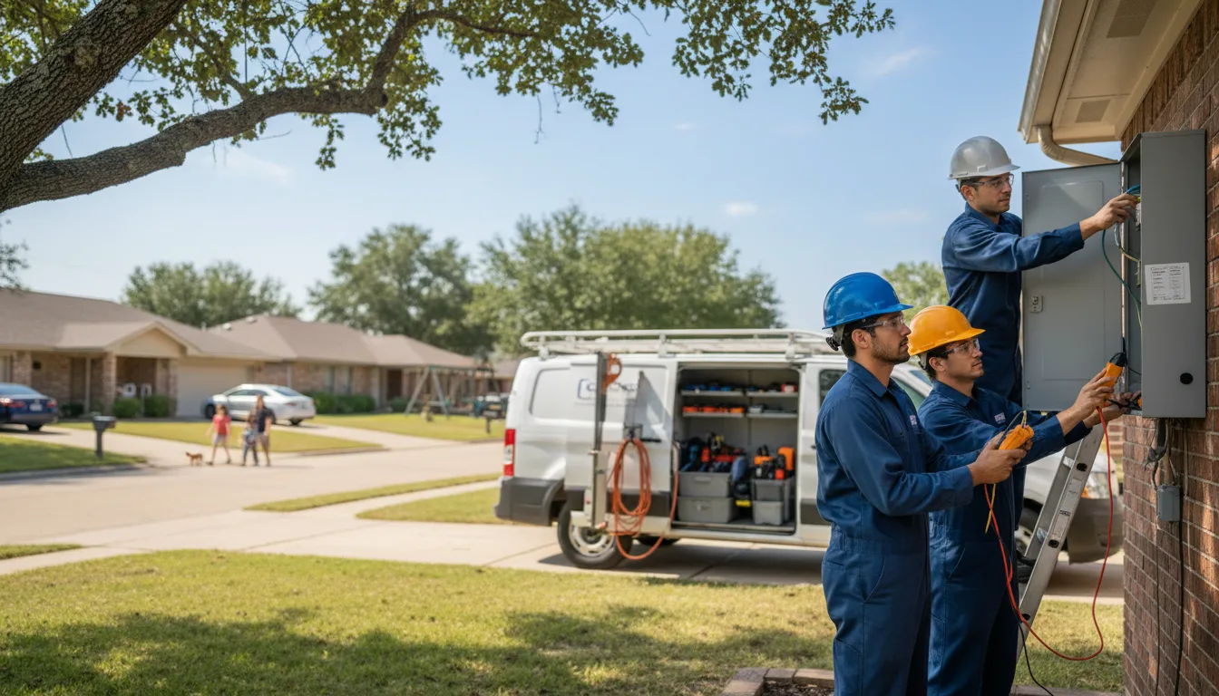 Certified electrician providing emergency electrical services in Obernburg, NY